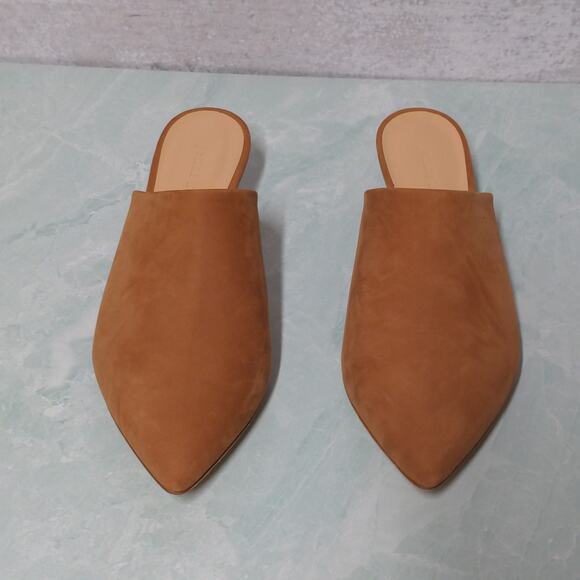 Jenni Kayne Oiled Leather Kitten Heel Mule in Walnut – Size 37 (US 7) – NWOT - Picture 5 of 12